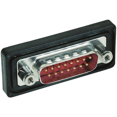 09677257615 by HARTING - CONNECTOR D-SUB PLUG 25POS PNL MNT
