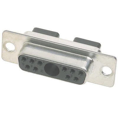 09692020111 by HARTING - CONNECTOR D-SUB HOUSING RCPT 11POS
