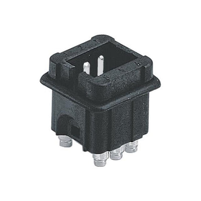 09700062615 by HARTING - INSERT MALE 6POS SOLDER