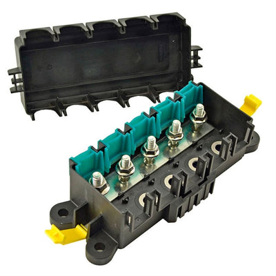 0FHZ0002Z by Littelfuse Inc. - 5-STUD ZCASE FUSE HOLDER M10