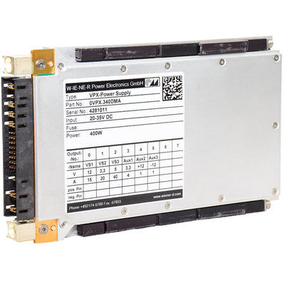 0VPX.340DMA by W-IE-NE-R Power Electronics - DCDC CNVRT 12V 3.3V 5V -12V 400W