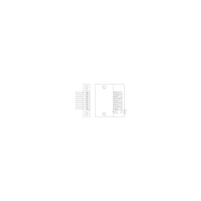 1-1589469-0 by TE Connectivity Aerospace, Defense and Marine - CONNECTOR NANO-D RCPT 15POS R/A SLDR