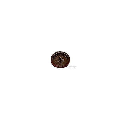 1-1623874-1 by TE Connectivity Passive Product - BLACK 18MM THUMBWHEEL