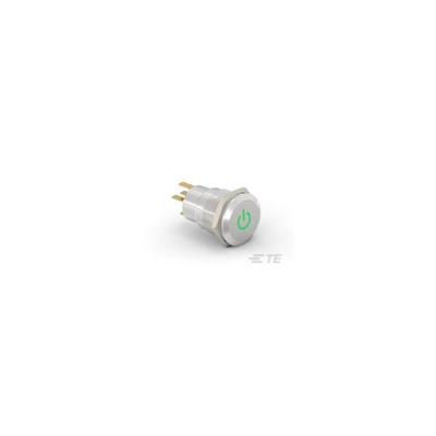 1-2213766-4 by TE Connectivity ALCOSWITCH Switches - AV19 SPM 0.4VA POWER LED GREEN 1