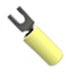 1-322985-0 by TE Connectivity AMP Connectors - CONNECTOR SPADE TERM 10-12AWG #6 YEL