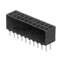 1-535542-0 by TE Connectivity AMP Connectors - CONNECTOR RECPT 20POS 0.1 GOLD PCB