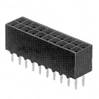1-535542-9 by TE Connectivity AMP Connectors - CONNECTOR RECPT 38POS 0.1 GOLD PCB