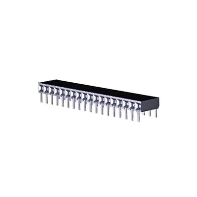 1-535676-7 by TE Connectivity AMP Connectors - CONNECTOR RECPT 18POS 0.1 GOLD PCB R/A