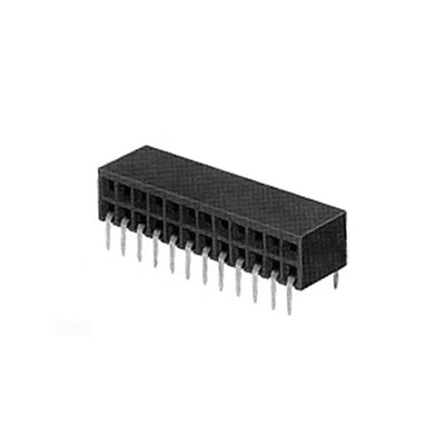 1-87961-1 by TE Connectivity Aerospace, Defense and Marine - CONNECTOR RECPT 24POS 0.1 GOLD PCB R/A