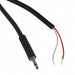 10-00343 by Tensility International Corp - CABLE ASSY 2.5MM SLIM 6' MONO BLK