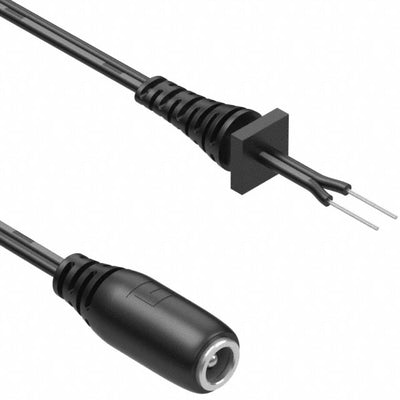 10-02963 by Tensility International Corp - CABLE ASSY 5.5X2.1MM PLUG 24AWG 6