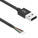 10-03389 by Tensility International Corp - CABLE USB2.0 A PLUG TO OPEN 6.56