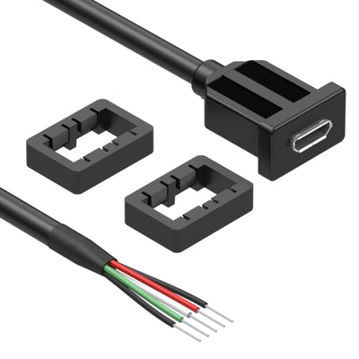 10-03659 by Tensility International Corp - CABLE USB2.0 MCR B RCPT-OPEN 1
