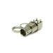 10-482-B36 by Coax Connectors Ltd - BNC RIGHT ANGLE BULKHEAD JACK PC