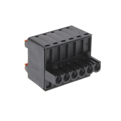 1000900000 by Weidmuller - TERM BLOCK PLUG 6POS STR 5.08MM