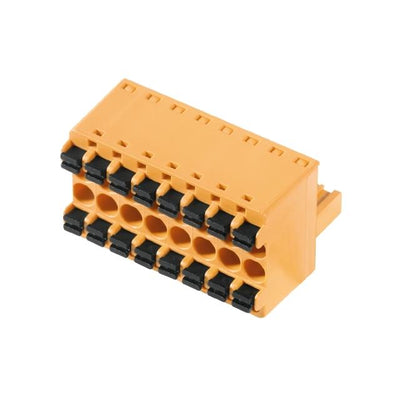 1001210000 by Weidmuller - TERM BLOCK PLUG 8POS STR 5.08MM
