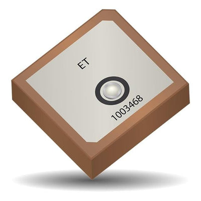 1003468 by Ethertronics/AVX - ANTENNA CERAMIC, 2.4GHZ 18X18X4