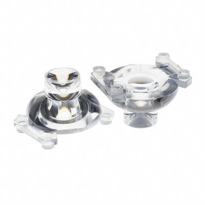 10040 by Carclo Technical Plastics - LENS CLEAR SIDE EMITTING SNAP-IN