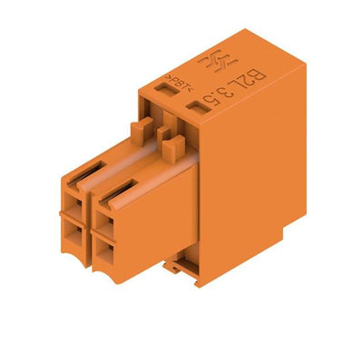 1006630000 by Weidmuller - TERM BLOCK PLUG 4POS STR 3.5MM
