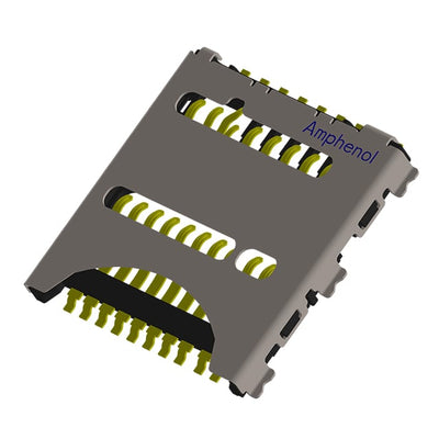 10101704J6#2A by Amphenol ICC (Commercial Products) - CONNECTOR UFS & MICRO SD PUSH-PULL