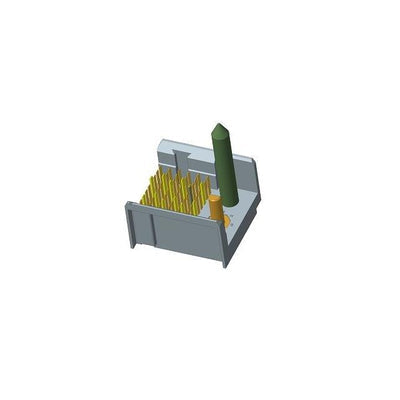10124350-10PLF by Amphenol ICC (FCI) - CONNECTOR HEADER AIRMAX 54POS PCB