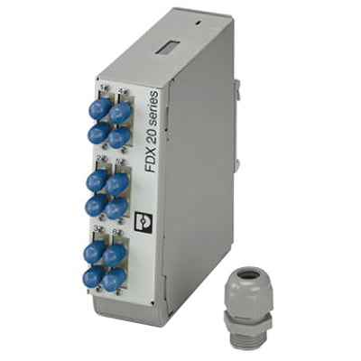 1019682 by Phoenix Contact - FO SPLICE BOX 6ST DUPLEX