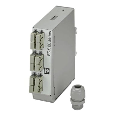 1019686 by Phoenix Contact - FO DISTRIBUTOR 6 SC DUPLEX