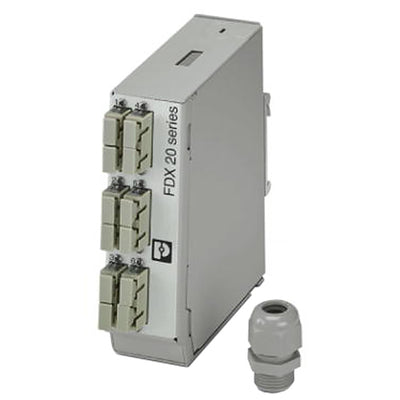 1019698 by Phoenix Contact - FO SPLICE BOX 6 SC DUPLEX