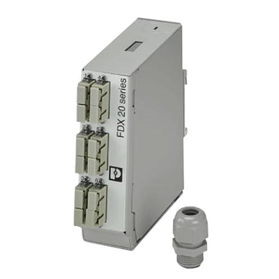 1019700 by Phoenix Contact - FO SPLICE BOX 6 SC DUPLEX