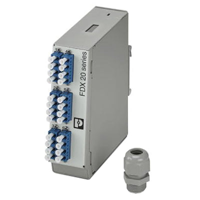 1019707 by Phoenix Contact - FO SPLICE BOX 12 LC DUPLEX