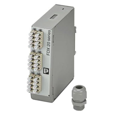 1019708 by Phoenix Contact - FO SPLICE BOX 12 LC DUPLEX