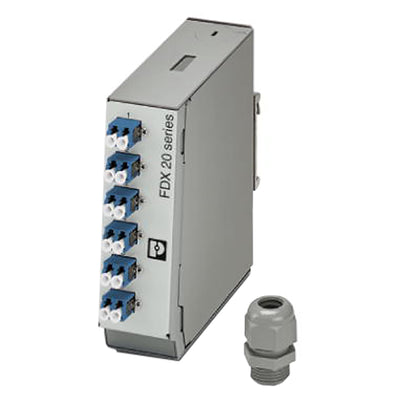 1019710 by Phoenix Contact - FO DISTRIBUTOR 6 LC DUPLEX