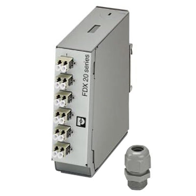 1019712 by Phoenix Contact - FO SPLICE BOX 6 LC DUPLEX