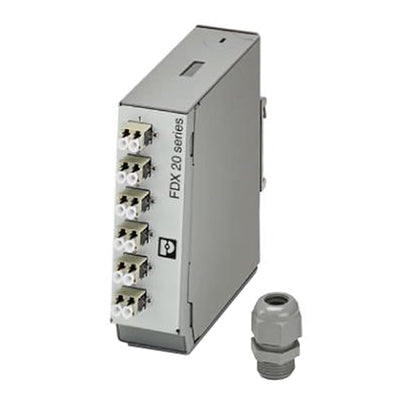1019713 by Phoenix Contact - FO SPLICE BOX 6 LC DUPLEX