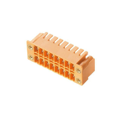 1041000000 by Weidmuller - TERM BLOCK HDR 12POS 3.81MM