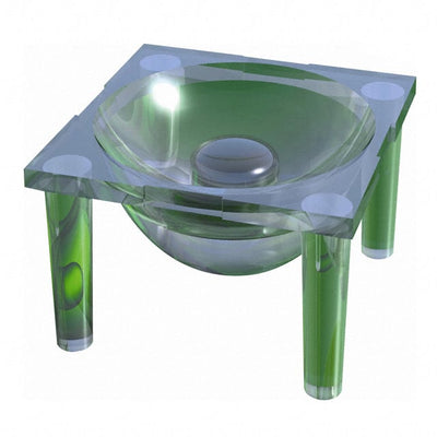 10415 by Carclo Technical Plastics - LENS CLR ELLIPTICAL/OVAL SNAP-IN