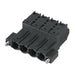 1043680000 by Weidmuller - TERM BLOCK PLUG 3POS STR 7.62MM