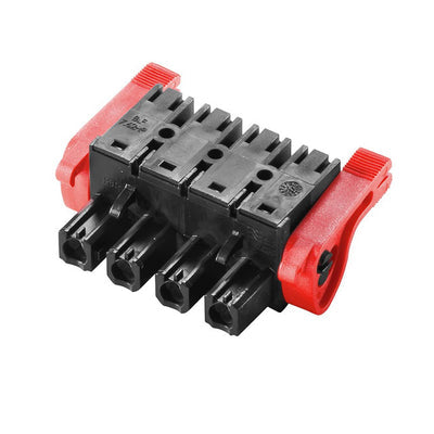 1044010000 by Weidmuller - TERM BLOCK PLUG 4POS STR 7.62MM