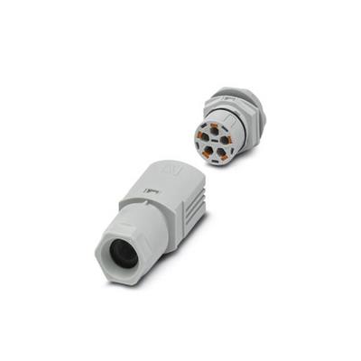 1047344 by Phoenix Contact - CONNECTOR PNL FEED THRU 5POS PUSH IN