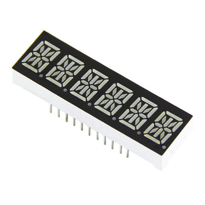104990117 by Seeed Technology Co., Ltd - DISPLAY 14-SEG 0.4"" 6 DIGIT RED