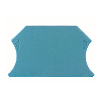 1050080000 by Weidmuller - CONNECTOR TERM BLK END PLATE RAIL BLU
