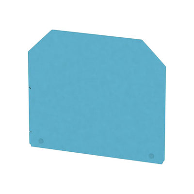 1050180000 by Weidmuller - CONNECTOR TERM BLK END PLATE RAIL BLU
