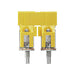 1053060000 by Weidmuller - JUMPER TERM BLK 2POS SCREW-IN