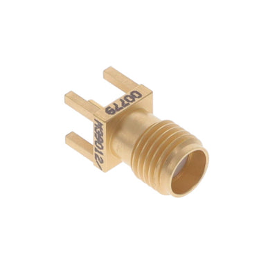 1053372-1 by TE Connectivity Aerospace, Defense and Marine - CONNECTOR SMA RCPT STR 50 OHM PCB