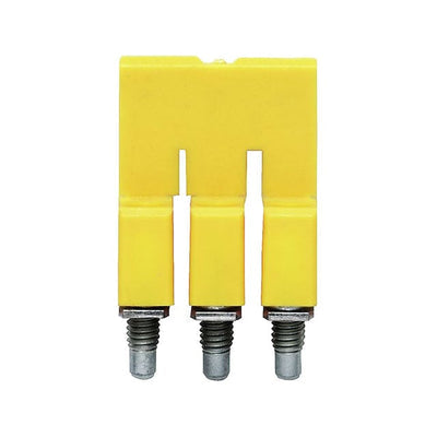 1053760000 by Weidmuller - JUMPER TERM BLK 3POS SCREW-IN