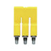 1053760000 by Weidmuller - JUMPER TERM BLK 3POS SCREW-IN