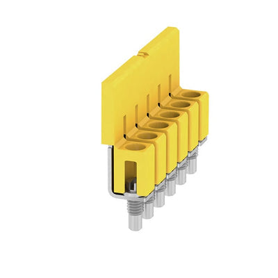 1054060000 by Weidmuller - JUMPER TERM BLK 6POS SCREW-IN