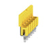1054060000 by Weidmuller - JUMPER TERM BLK 6POS SCREW-IN