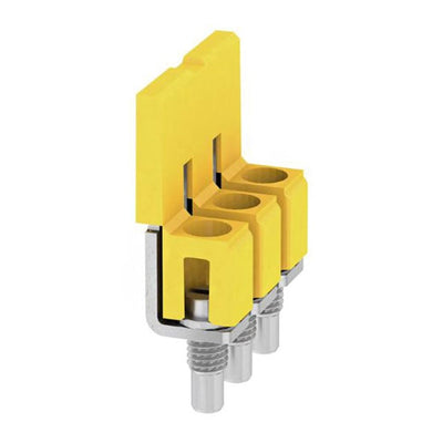 1054560000 by Weidmuller - JUMPER TERM BLK 3POS SCREW-IN