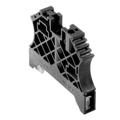 1061210000 by Weidmuller - CONNECTOR TERM BLK END BRKT RAIL BK
